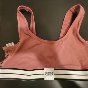 NWT Pink Victoria Secret sports bra